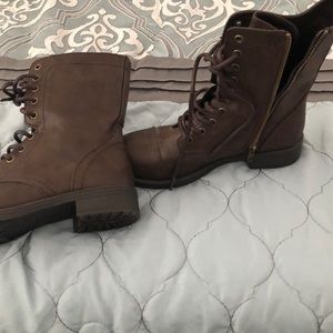 Brown boots